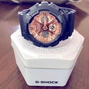 G-Shock Navy/Rose Gold Women’s Watch